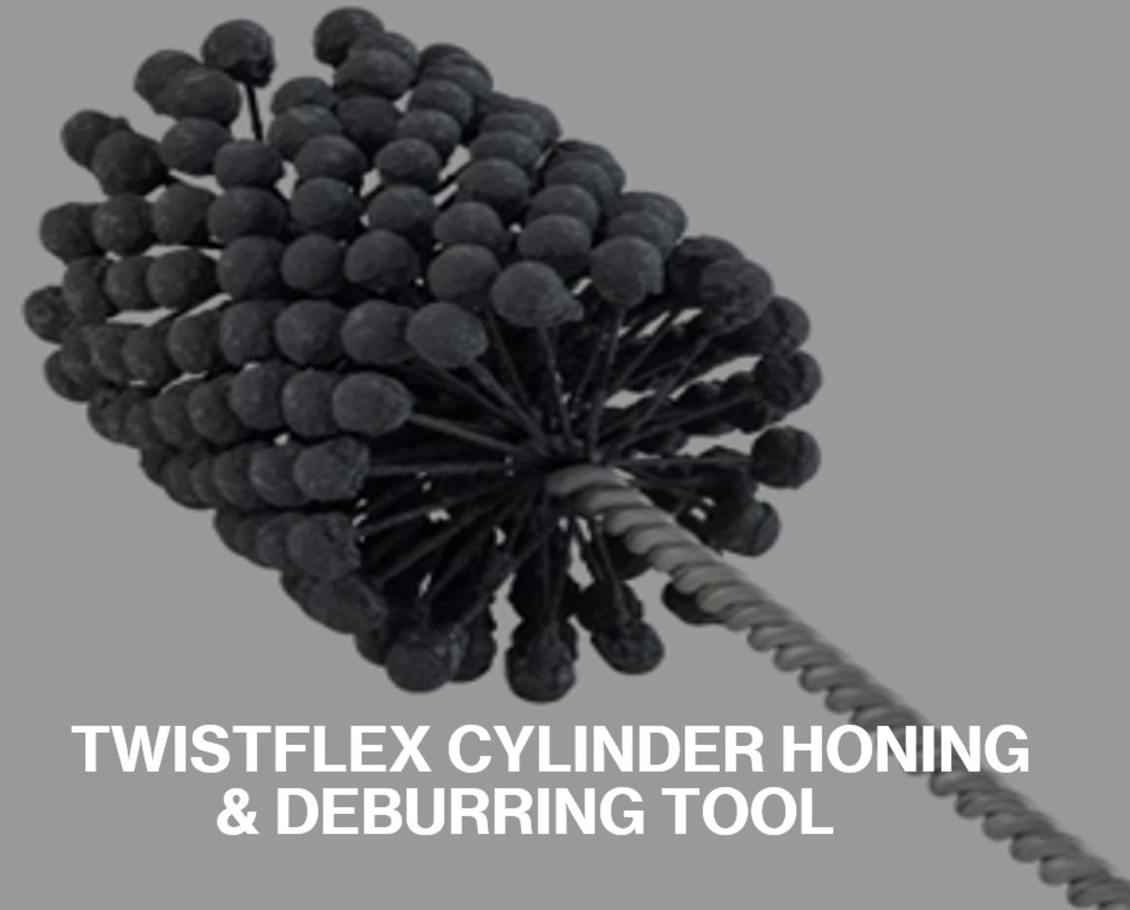 3-1/8" 240 Silicon Carbide TwistFlex Cylinder Hone for 2.91"- 3.12" Bores