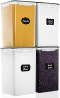 M MCIRCO Extra Large 4 Pack, 6.5L/7qt/220oz Tall Food Storage Containers