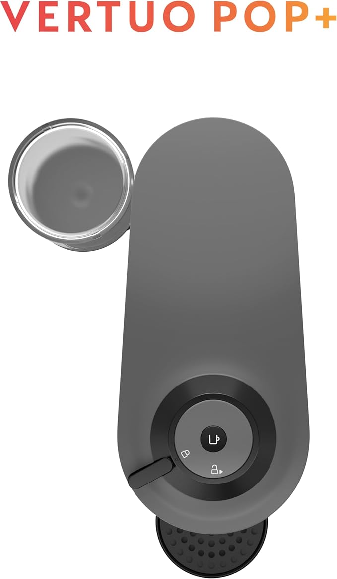 Nespresso Original Vertuo Pop+ Coffee & Espresso Maker by Breville, Grey