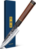 HOSHANHO Paring Knife 3.75", Razor Sharp Fruit Knife for Peeling & Coring