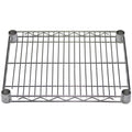 Shelving Inc. 14" d x 18" w Chrome Wire Shelving with 2 Tier Shelves, Weight Capacity 800lbs Per Shelf
