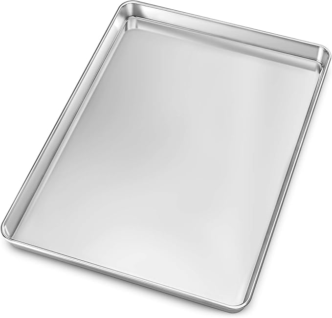 17.3 inch Baking Sheet, Stainless Steel Baking Pans Cookie Sheet Oven Tray