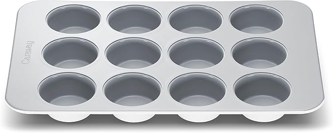Caraway Non-Stick Ceramic-Coated 12-Cup Muffin Pan