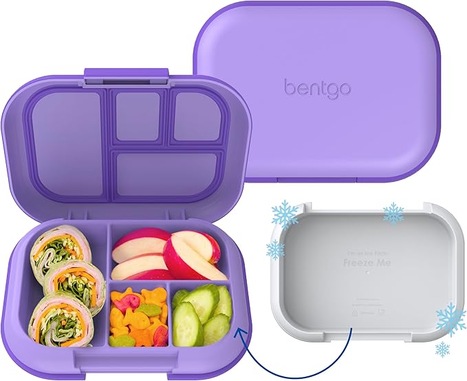 Bentgo Chill Kids 4-Compartment Bento Box Leakproof Lunch Box