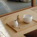 WENSHUO Matcha Whisk Set, Ceramic Matcha Bowl with Spout, White,6-Pc