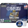 Black Rifle Coffee Company Vanilla Bomb Medium Roast Coffee K-Cups – Single-Serve Coffee Pods, 4 count (Pack of 12)