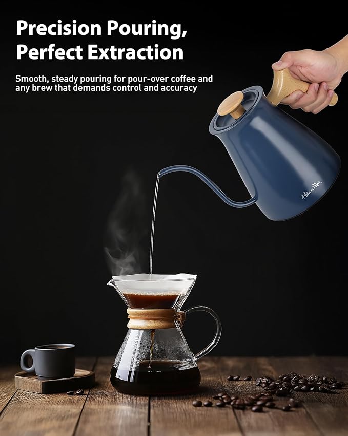 Harriet Gooseneck Electric Kettle, 0.8L, 1°F Control, Brew Timer
