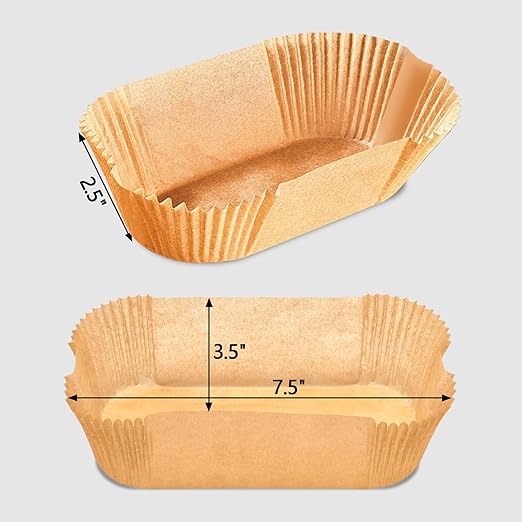 150 Pack 9x5 Inch Loaf Pan Liners, Non-Stick Parchment Paper Liners