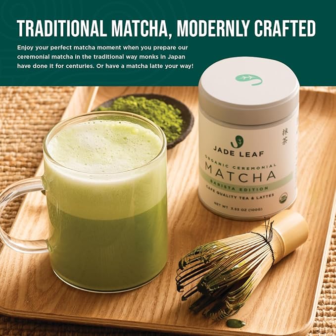 Jade Leaf Traditional Matcha Whisk Set