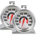 Oven Thermometers(2 Packs) for Gas or Electric Oven Temperature Gauge with 100-600°F/50-300°C,Large Dial & Numbers,Best Kitchen Thermometer for Oven Baking, Cooking,No Fading Color