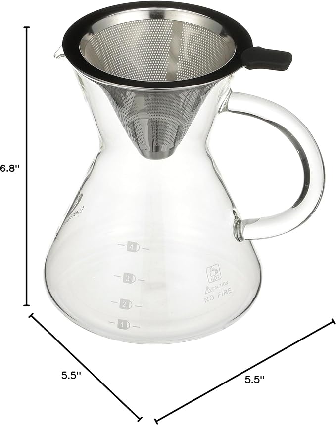 Coffee Gator Pour Over Coffee Maker - 14oz
