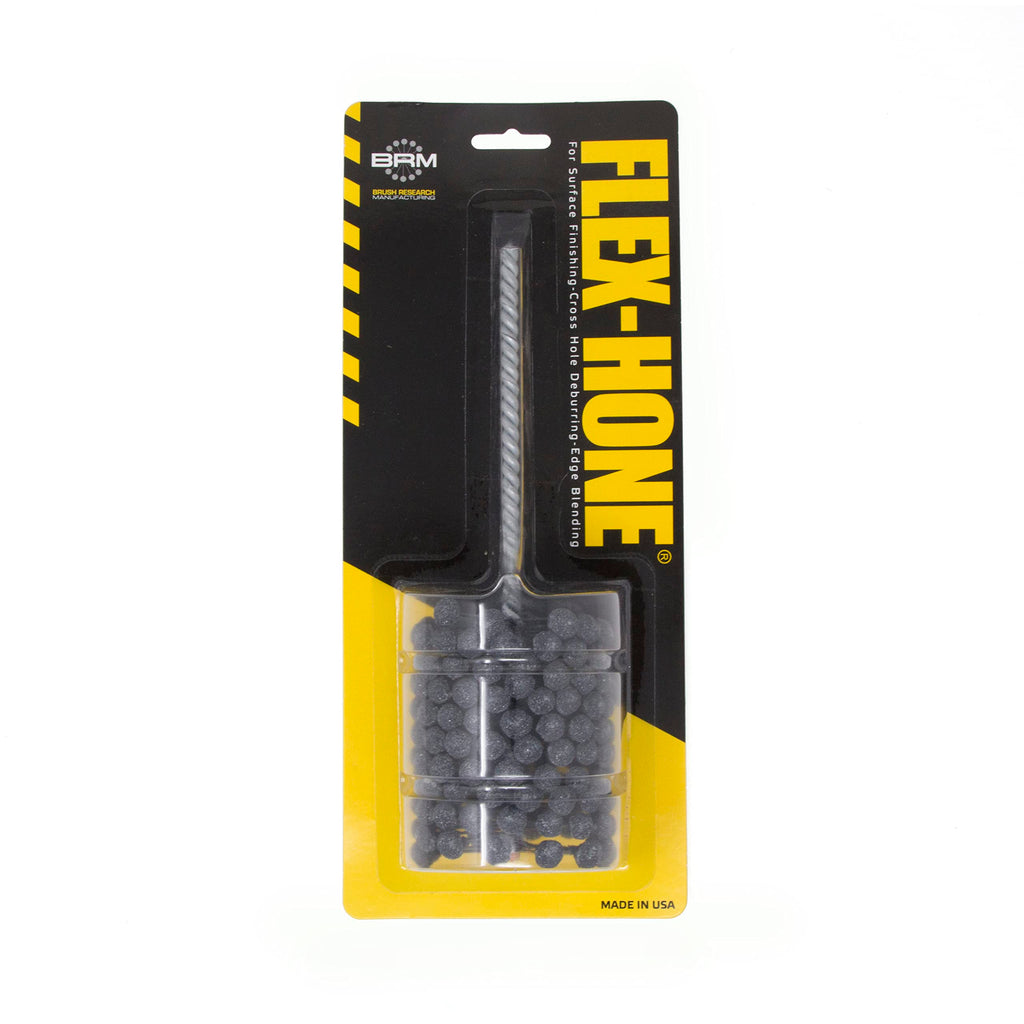 Brush Research BC21280 FLEX-HONE®, 2-1/2" (63.5mm) Diameter, 80 Grit, Silicon Carbide, for Mild Steel, Stainless Steel, Cast Iron and Softer Ferrous Materials