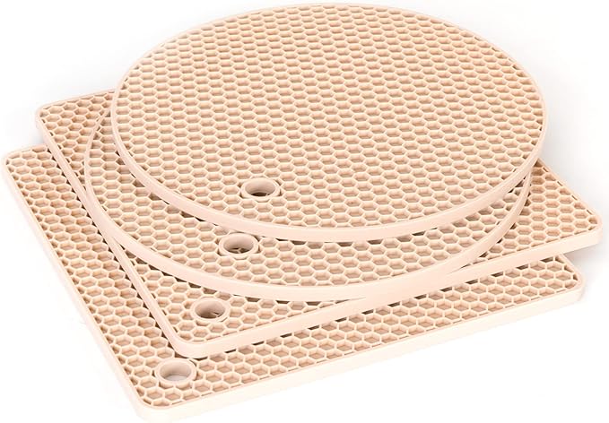 Joyhalo 4 Pack Trivets for Hot Dishes
