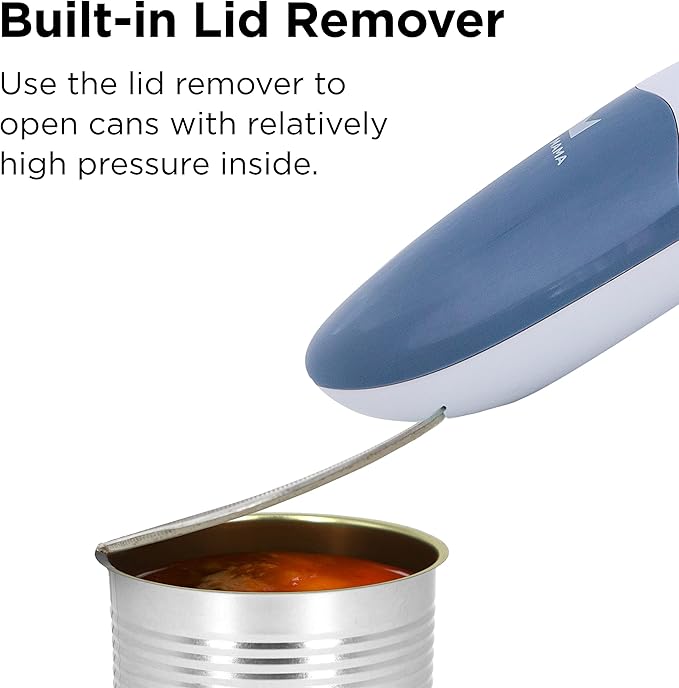 Kitchen Mama Auto 2.0 Electric Can Opener, Morandi Blue