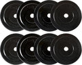 CAP 190lb Elite Olympic Bumper Plate Weight Set