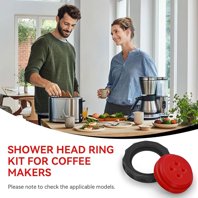 Shower Head Ring and Seal for Breville Coffee Maker BDC450, BDC400, BDC455