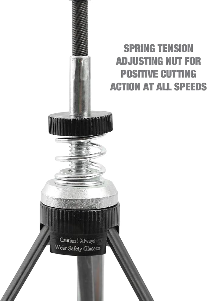 OEMTOOLS 25041 Adjustable Engine Cylinder Hone Deglazer, 2" to 7" Range, Engine Cylinder Hone Tool with Medium Grit Stones, Fits 1/4" to 1/2" Drill
