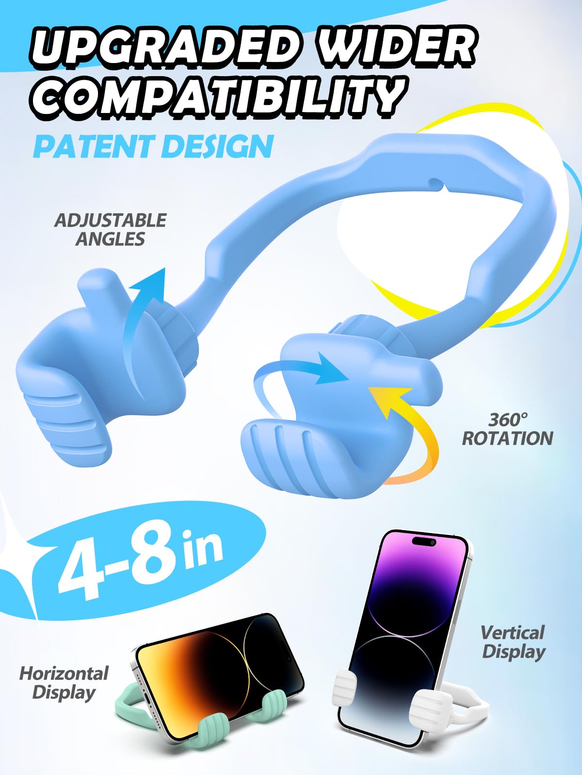 Stocking Stuffers for Men Women Teens Kids: Thumbs Up Lazy Phone Stand