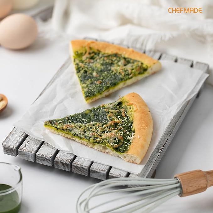 CHEFMADE Round Cake Pan, Non-Stick 10-Inch for Pizza & Pie (Green)