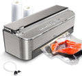 Mesliese Vacuum Sealer, 85kPa 120W, Dry & Moist Mode, 2 Rolls + 5 Bags
