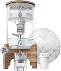 Invigorated Water pH Recharge Glass Alkaline Water Filter Dispenser System