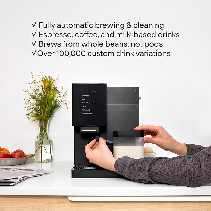 Terra Kaffe TK-02 Super Automatic Espresso Machine - Black