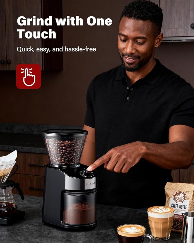 SHARDOR Burr Coffee Grinder
