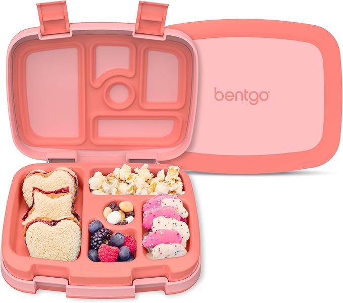 Bentgo Kids Bento-Style 5-Compartment Leak-Proof Lunch Box