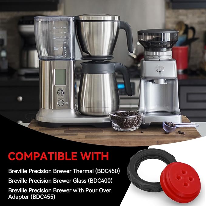 Shower Head Ring and Seal for Breville Coffee Maker BDC450, BDC400, BDC455