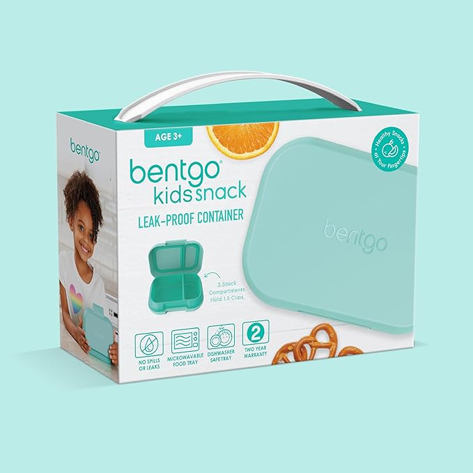 Bentgo Kids Snack Leak-Proof 2 Compartment Bento-Style Container
