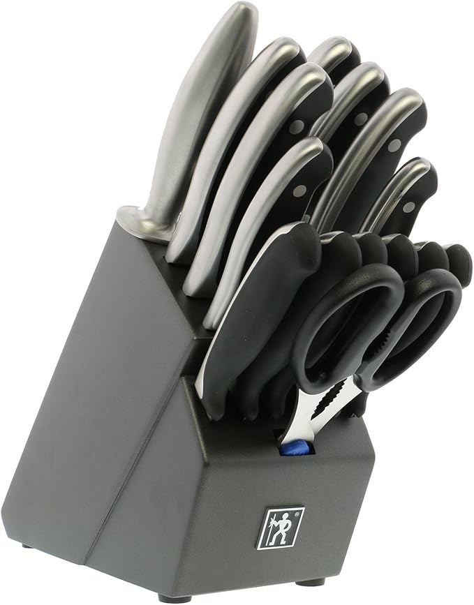 HENCKELS Forged Synergy 16-pc East Meets West Knife Block Set, Black
