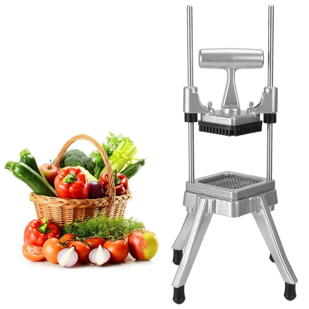 WICHEMI Commercial Vegetable Chopper Fruit Dicer Manual Food Cutter 3/8"