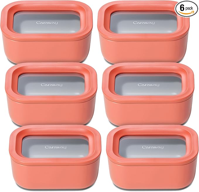 Caraway 6-Piece Food Storage Container Set