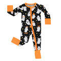Little Sleepies Baby Halloween Pajamas, Friendly Ghosts, 3-6M