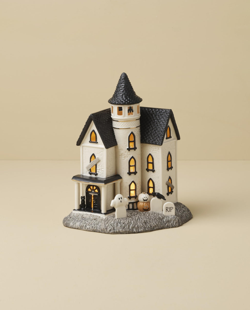 Lenox Vintage Halloween Light-Up Manor Figurine