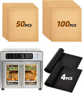 154PCs Paper Liners Compatible with Emeril Lagasse 26QT Extra Large