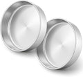 Leonyo Stainless Steel Round 9½ Inch Cake Pans For Baking, 2 Pack