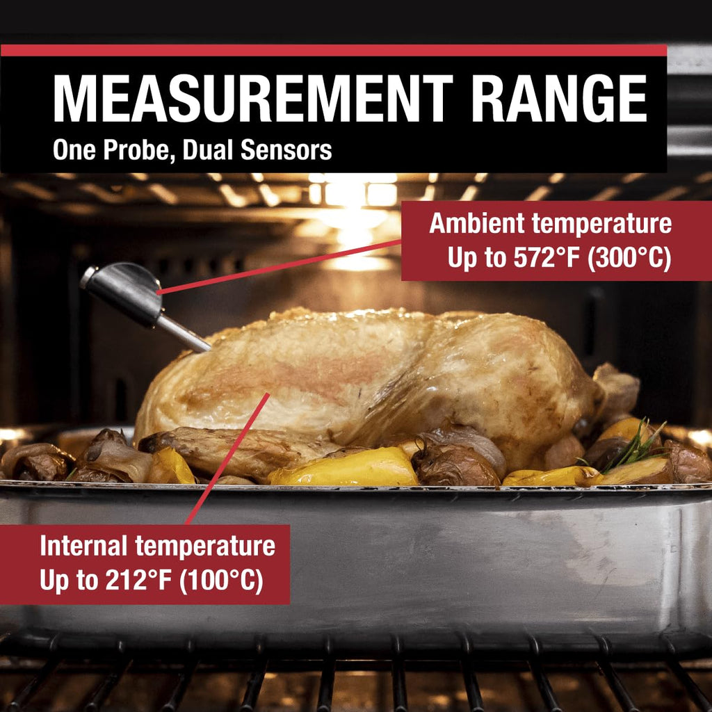 CDN Smart Probe Bluetooth Meat Thermometer | Perfect Father’s Day Gift Under $100 | Wireless Digital Thermometer | NSF Certified Probe | App Monitoring (iOS & Android) | BBQ, Grill, Smoker | STP212