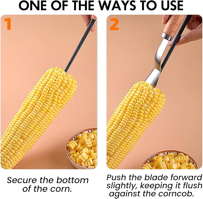 Corn stripper for corn on the cob remover tool, Corn Peeler, Corn on the Cob Remover, for Home Kitchens, Restaurant Chefs