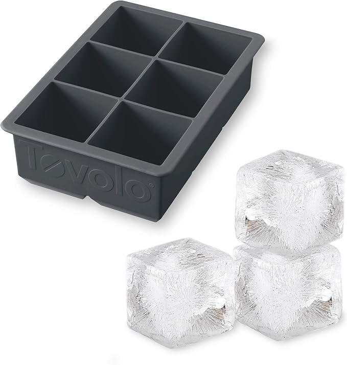 Tovolo, Ice Cube Tray King Charcoal