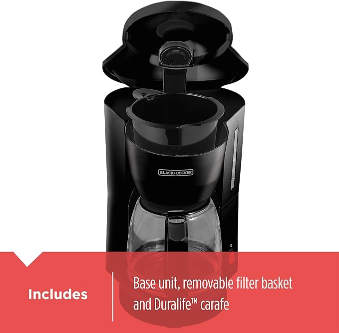 BLACK+DECKER Single-Serve Coffee Maker with 50oz Reservoir