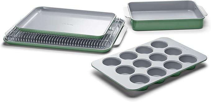 Caraway 5-Piece Non-Stick Ceramic Bakeware Set