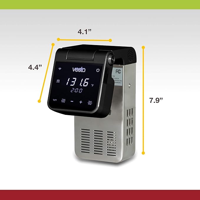 Vesta Precision Sous Vide Cooker, 30L Capacity, WiFi App Control