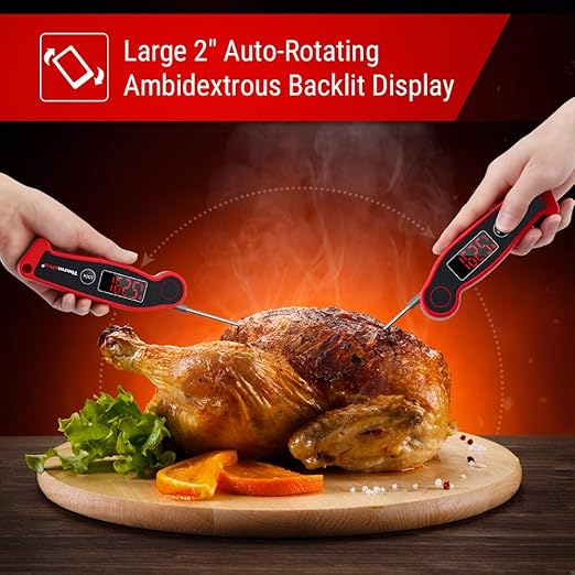 TempPro TempSwift 0.5 Sec Instant Read Digital Meat Thermometer Waterproof