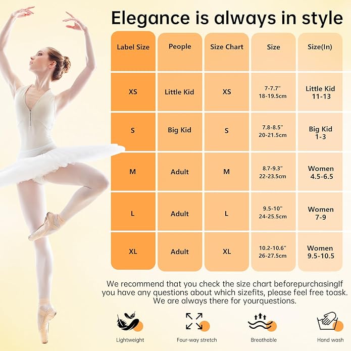 Caplancy Half Soles Dance Shoes for Women Girls Men Lyrical Pirouette Ballet Canvas Shoes Turners Dance Shoes for Contemporary (Girls/Boys) Toast XS