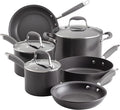 Anolon Advanced Home Hard Anodized Nonstick Cookware Set, Non Stick Pots and Pan Set