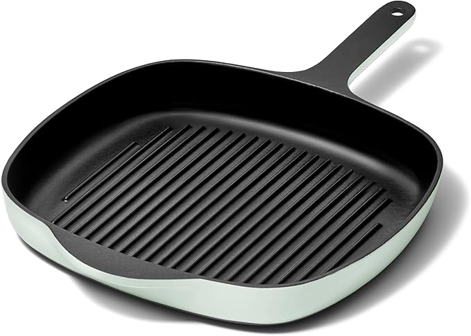 Caraway Enameled Cast Iron 10.5" Grill Pan