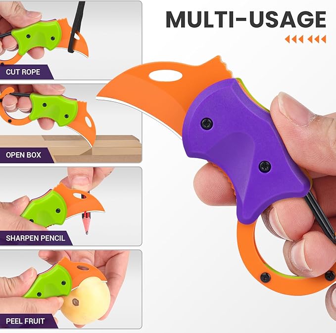 FUNBRO Small Pocket Knife for Men, Edc Knives Tool