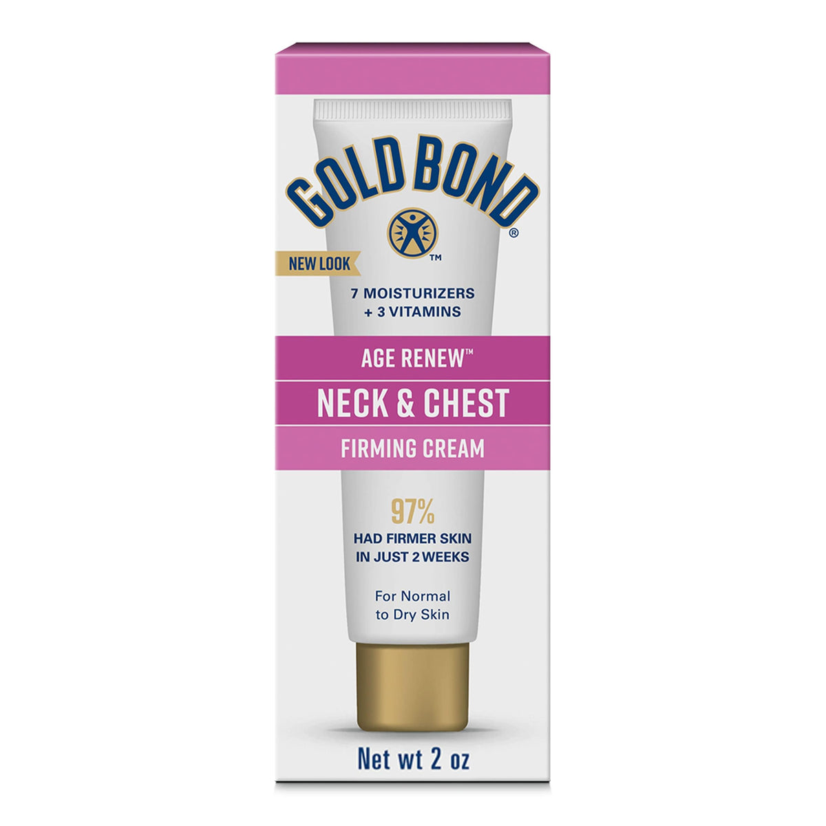 Gold Bond Age Renew Neck & Chest Firming Age Renew Cream, 2 oz