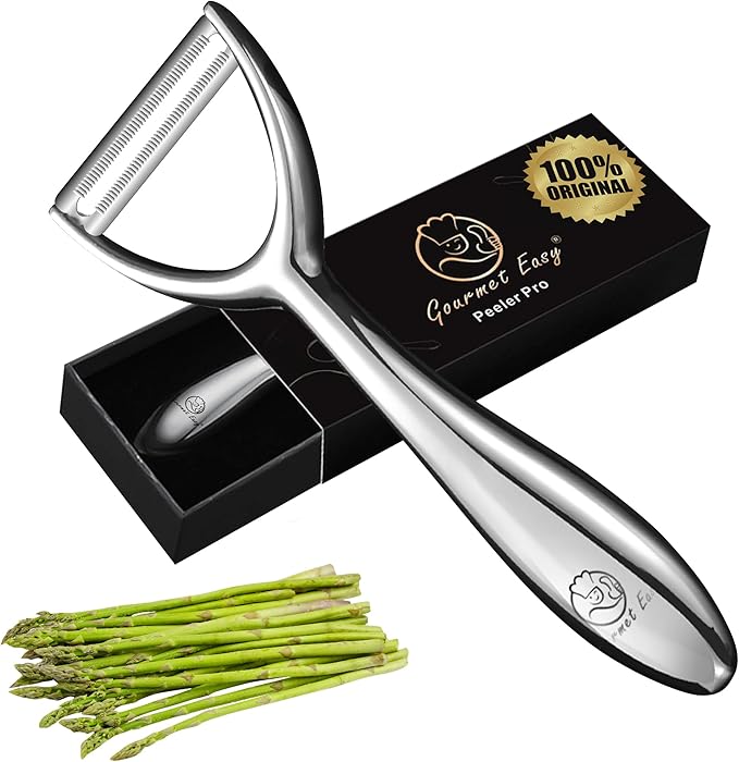 Gourmet Easy Vegetable Peeler Ultra Sharp Stainless Steel Blade (Y Peeler)